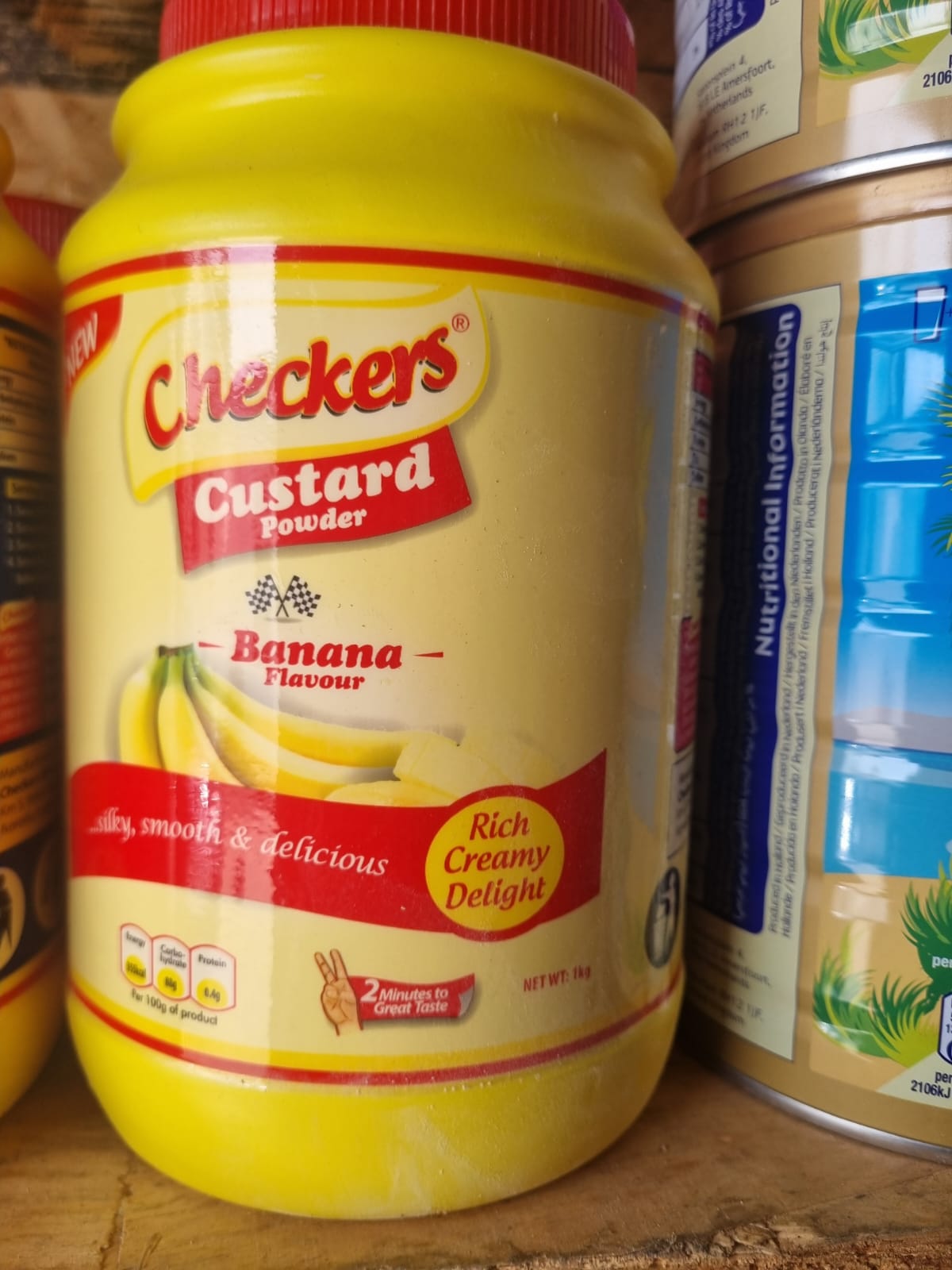 CHECKER CUSTARD POWDER BANANA FLAVOUR - Image 2