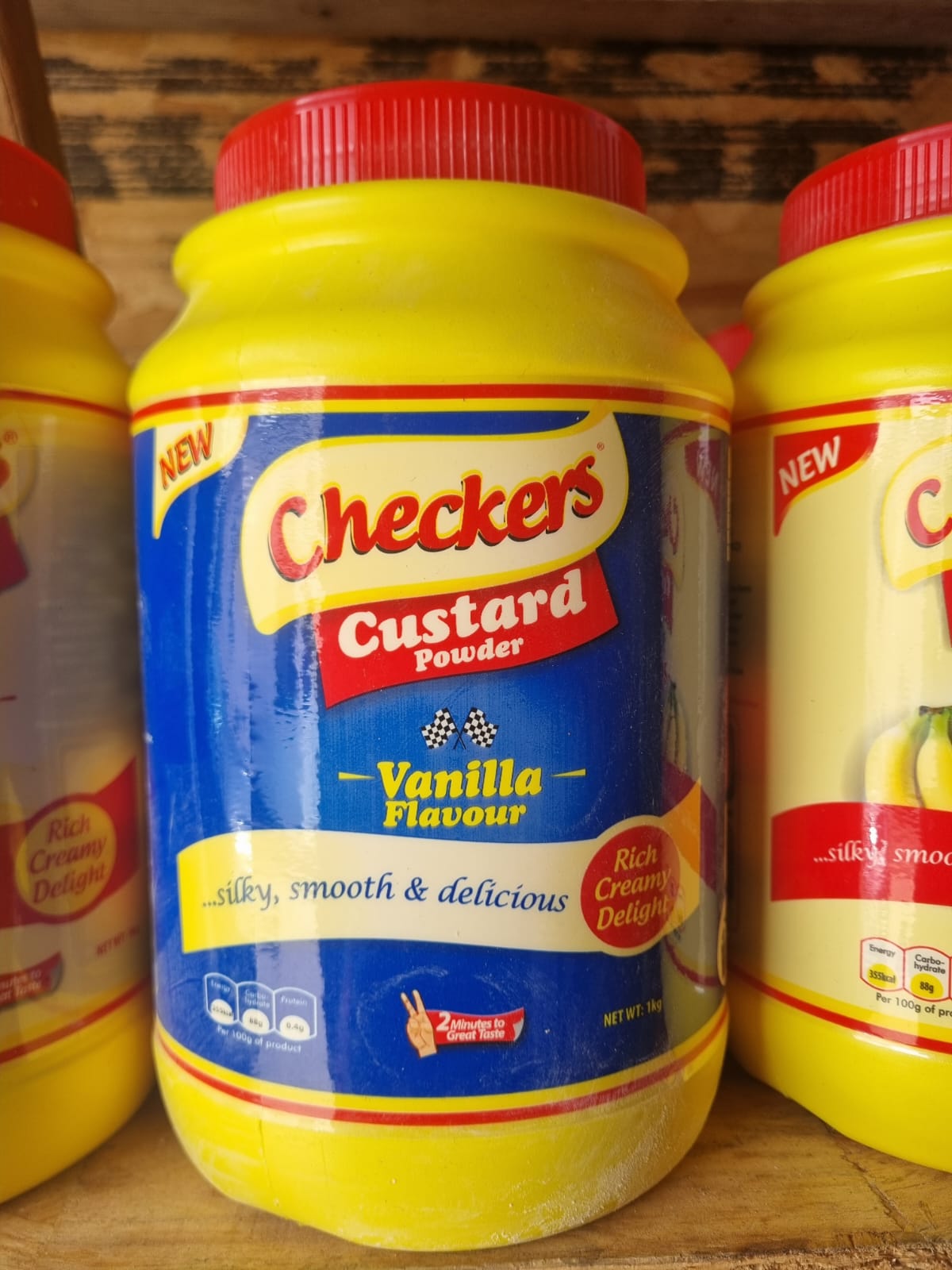 CHECKER CUSTARD POWDER VANILLA FLAVOUR