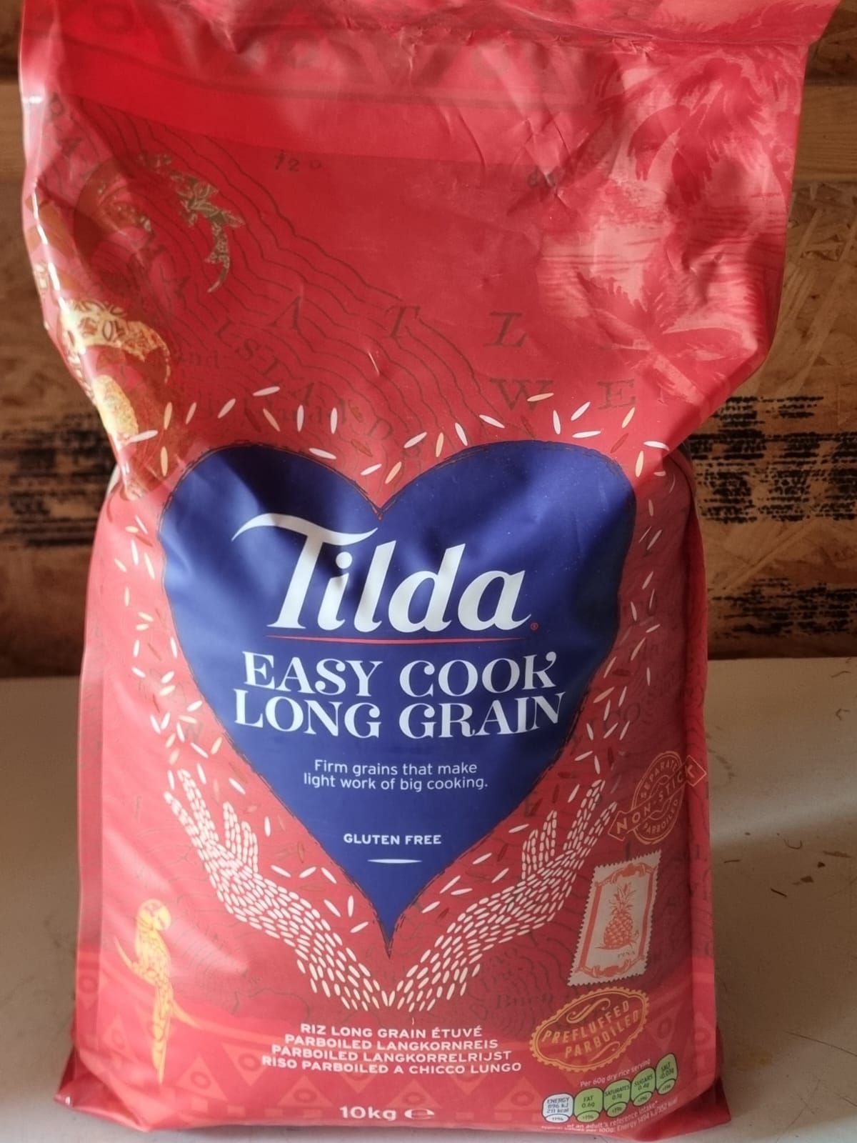 TILDA EASY COOK RICE 10KG