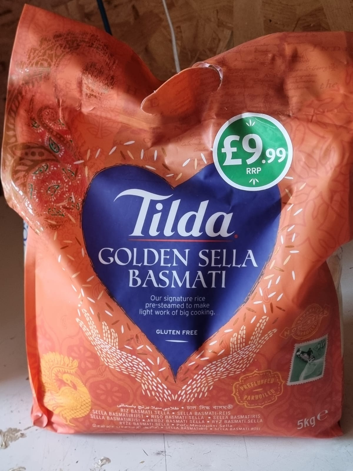 TILDA EASY COOK RICE 5KG